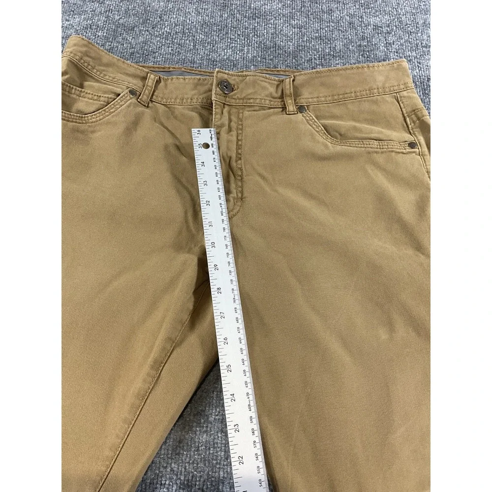 G.H. Bass & Co Pants Mens 36x30 Brown Khaki Casual Workwear Straight Utility Cot